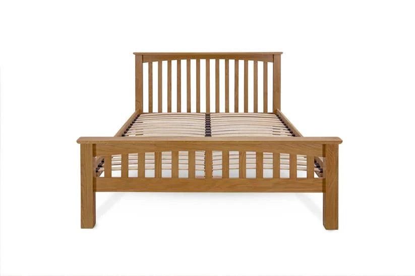Top Quality Brantham Oak Bed Frame - Natural Oak