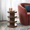 Top Quality California Oak Bobbin Side Table Online - Blythe Living