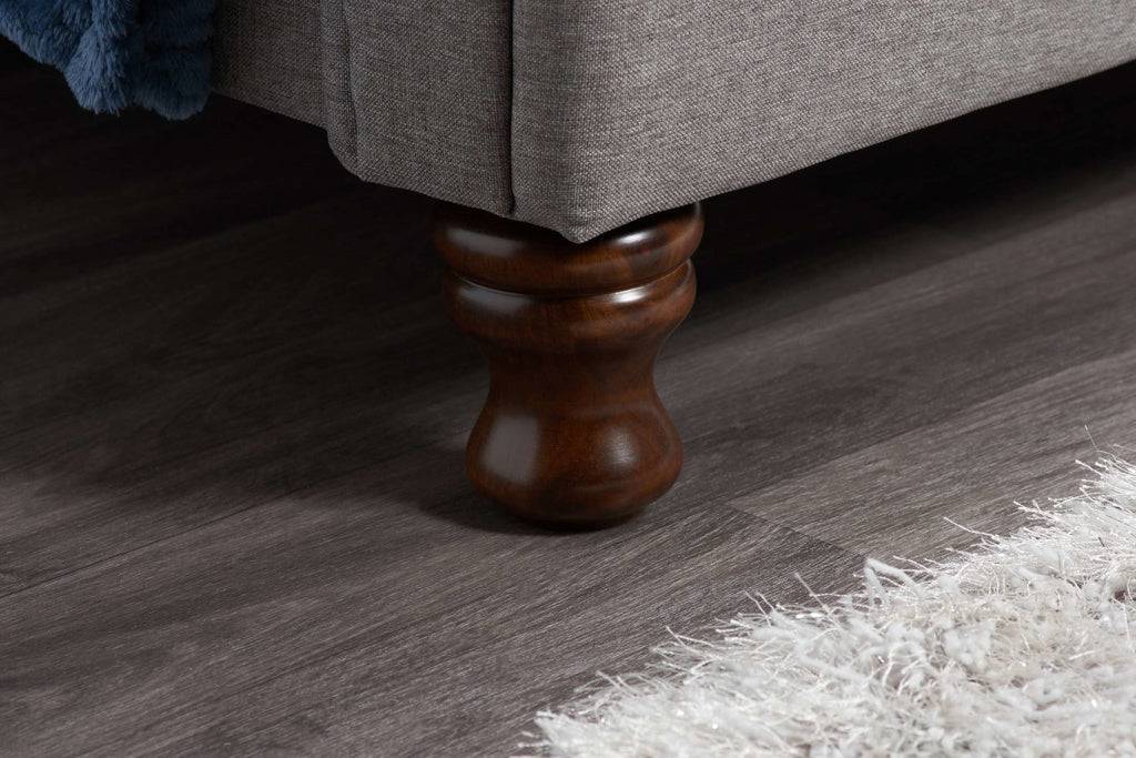 Top Quality Castello Bed Grey
