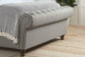 Top Quality Castello Side Ottoman Grey