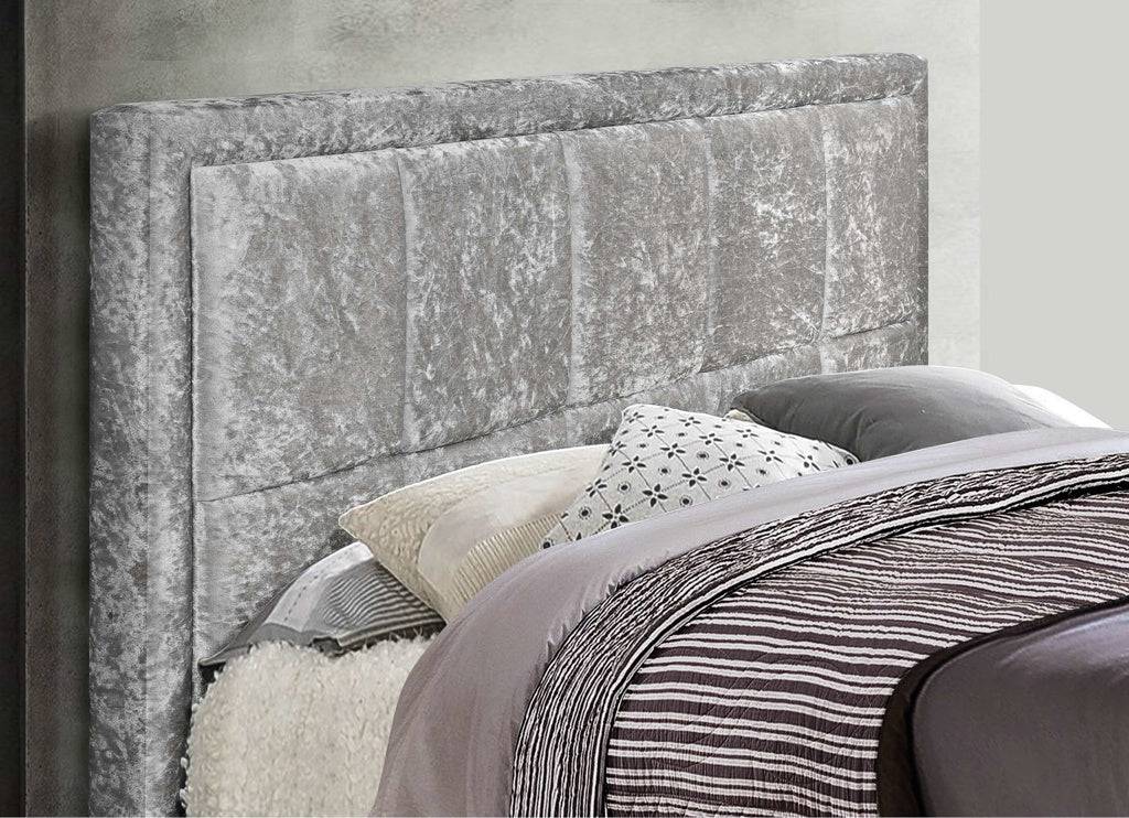 Top Quality Hannover Fabric Ottoman Bed Steel Crushed