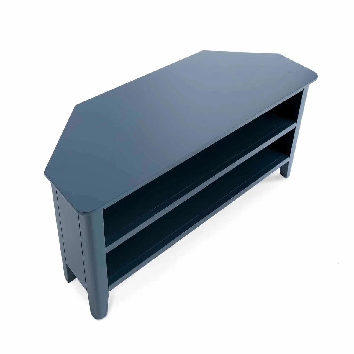 Top Quality Harrogate Blue Corner TV Stand