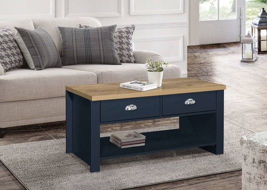 Top Quality Highgate 2 Drawer Coffee Table
