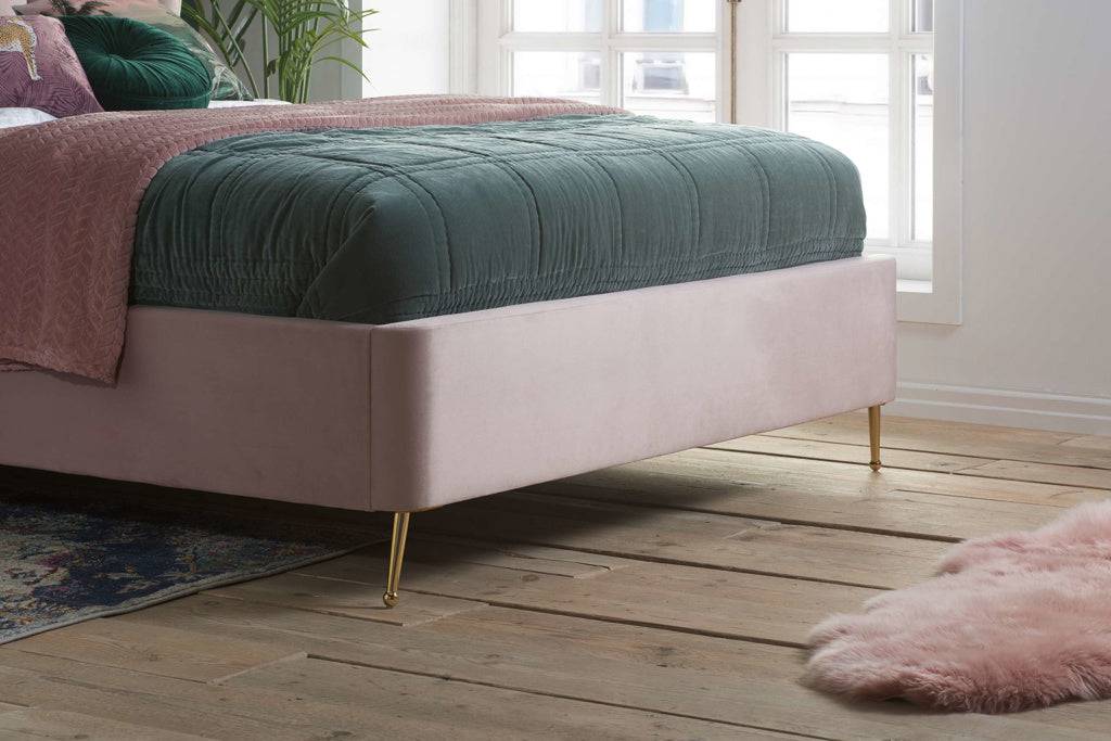 Top Quality Lottie Fabric Ottoman Pink
