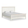 Top Quality Marlow White Slatted Bed