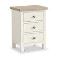 Top Quality Modern Country 3 Drawer Bedside Table