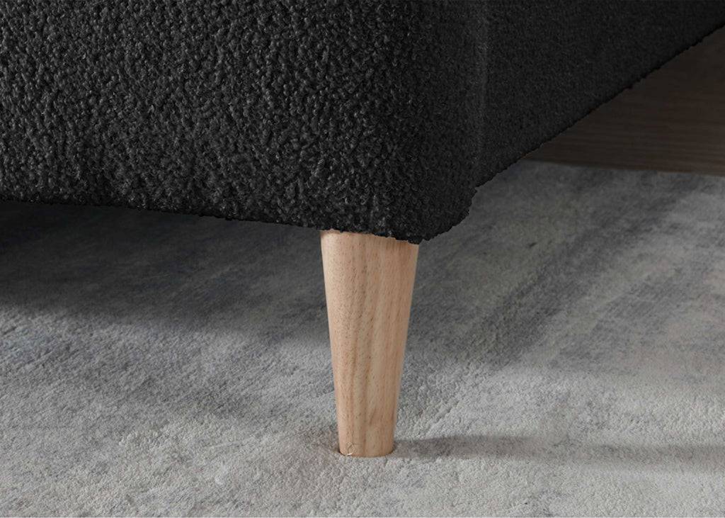 Top Quality Otley Fabric Bed Charcoal
