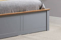 Top Quality Phoenix Ottoman Bed Stone Grey