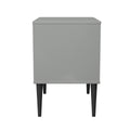 Top Quality Pixel 2 Drawer Bedside Cabinet in Dusk Grey Colour