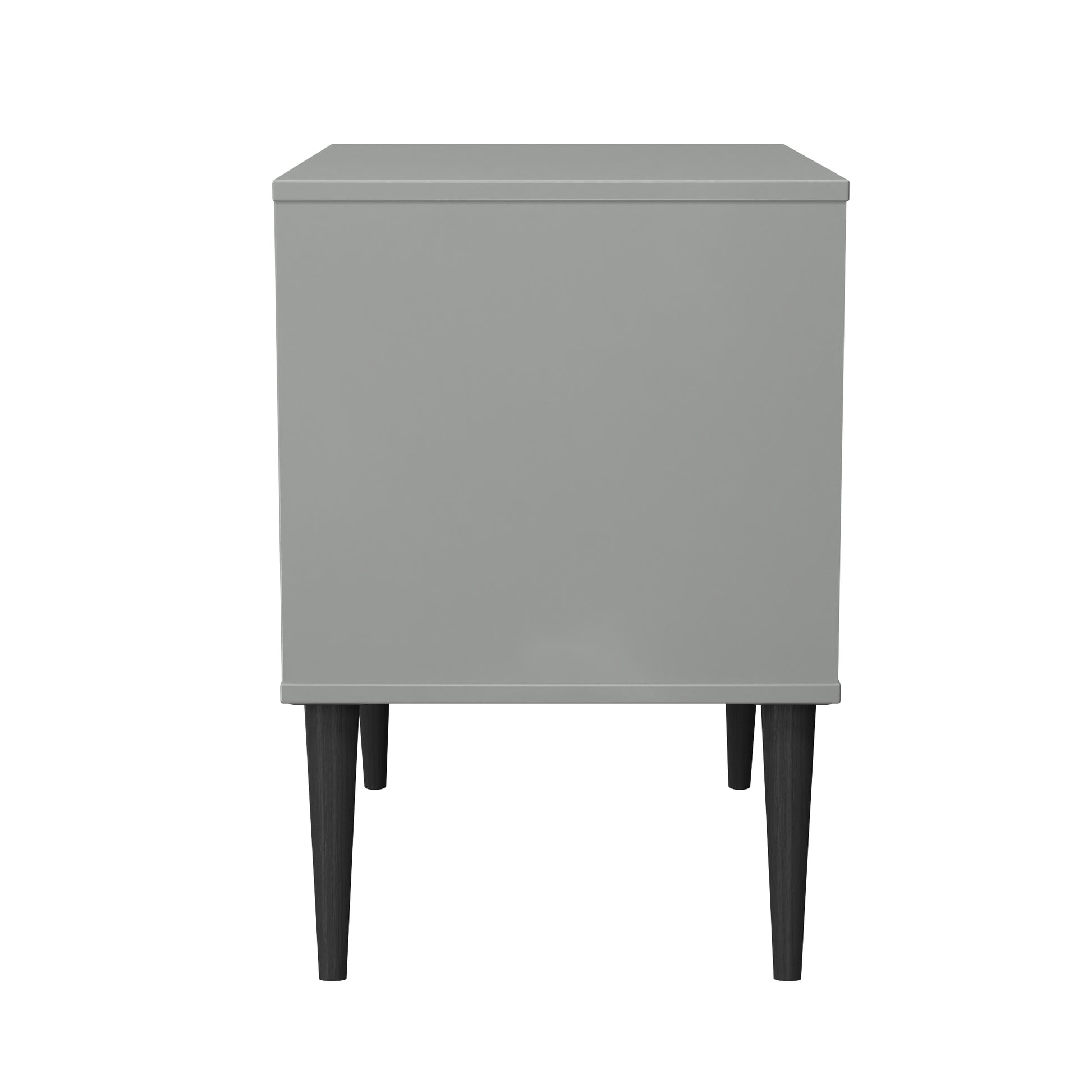 Top Quality Pixel 2 Drawer Bedside Cabinet in Dusk Grey Colour