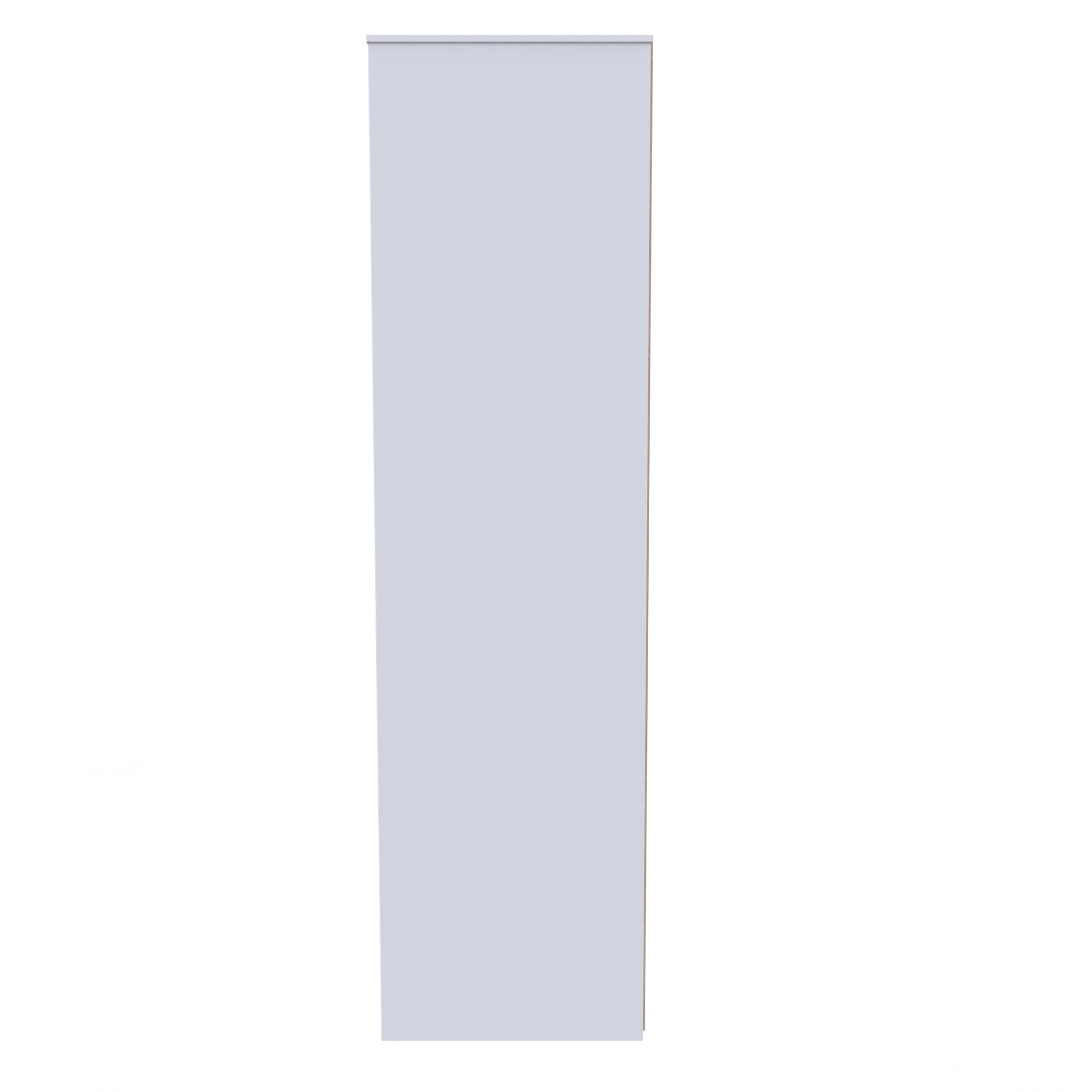 Top Quality Pixel 3 Door Wardrobe in Indigo Blue and White Matt 