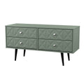 Top Quality Pixel 4 Drawer Bed Box in Reed Green 