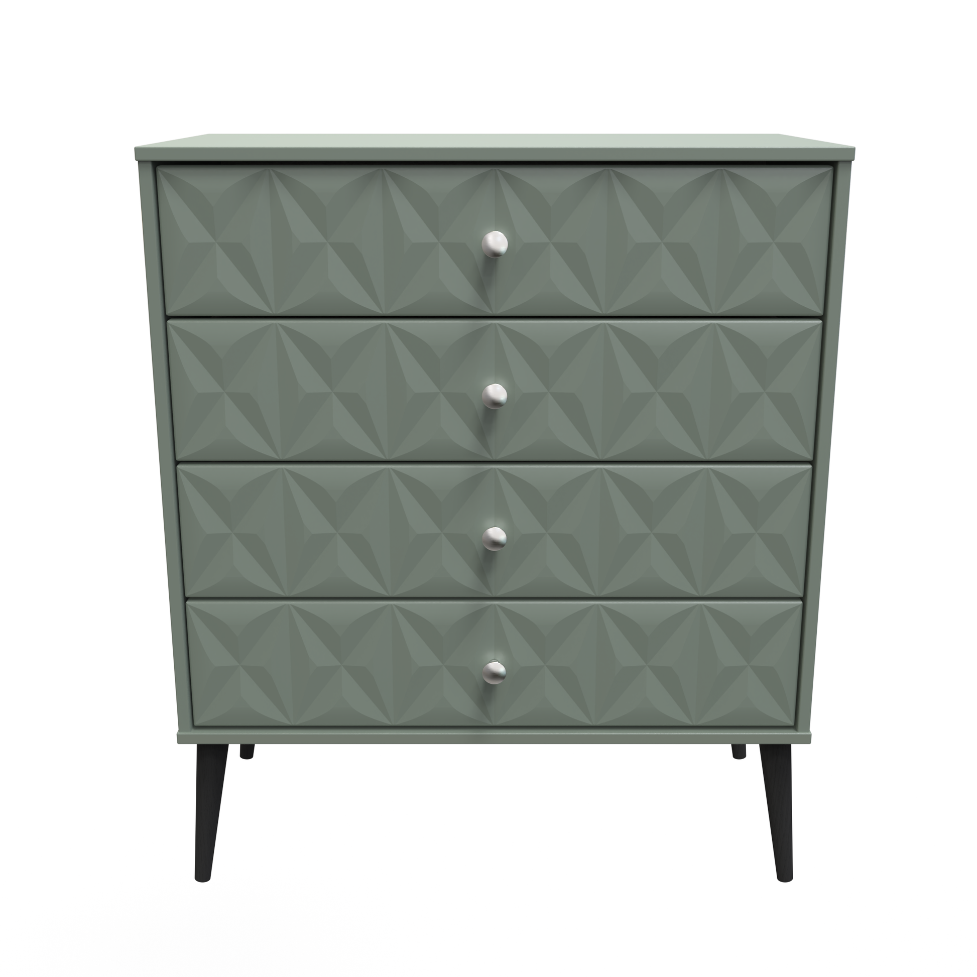 Top Quality Pixel 4 Drawer Chest in Reed Green Colour for Sale 