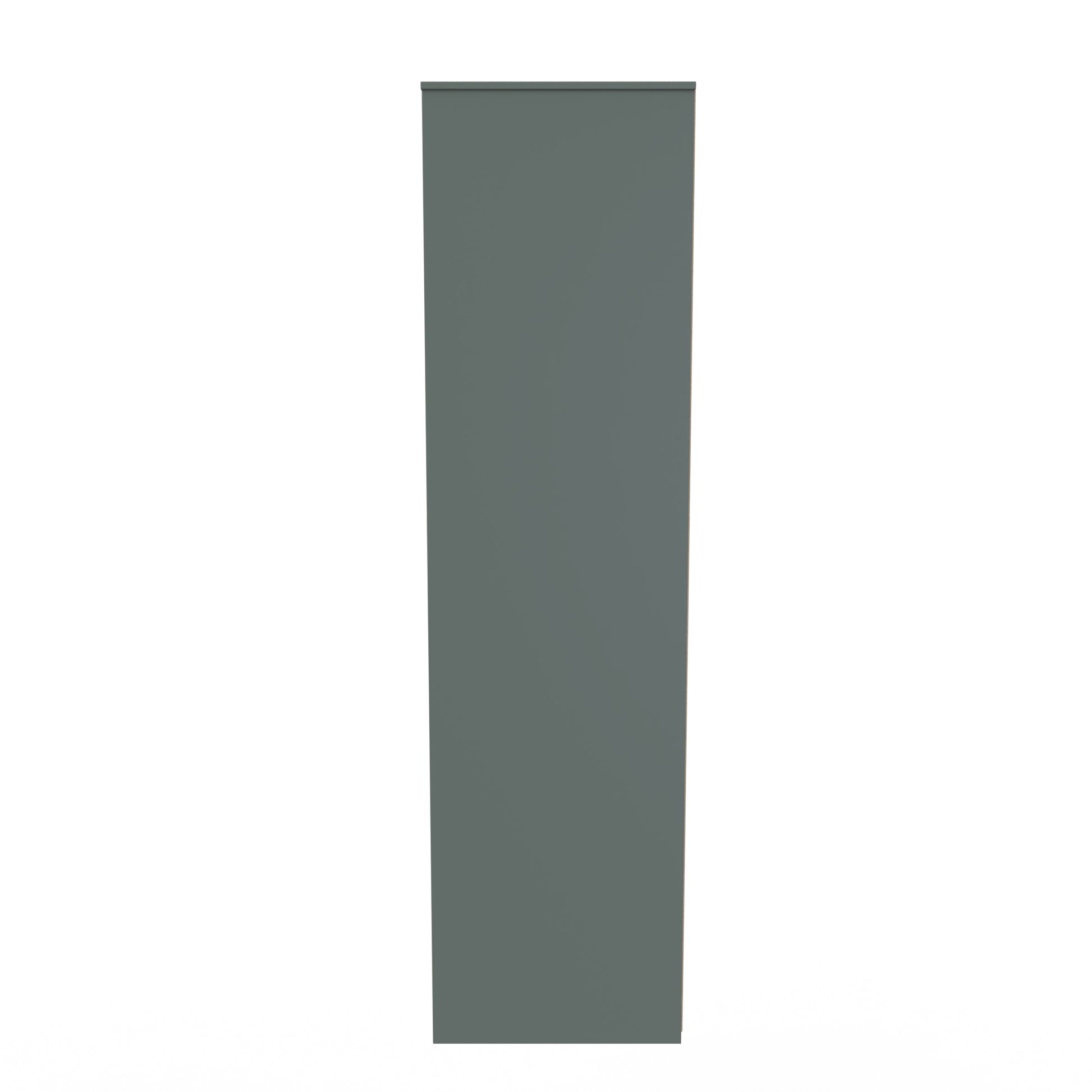 Top Quality Pixel Tall Open Display Wardrobe with Bookcase in Reed Green 