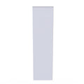 Top Quality Pixel Tall Open Display Wardrobe with Bookcase in White Matt 