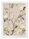 Blossom Songbirds - White Hurstwood Frame - Blythe Living