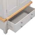 Two-door Windsor wardrobe with a spacious lower drawer