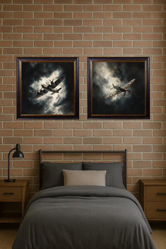 Fighter Jets  Oxford Square Frame