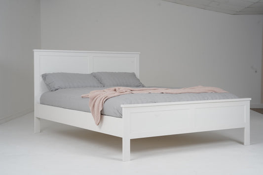 Shaker Bed White