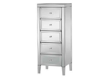 Valencia 5 Drawer Narrow Chest