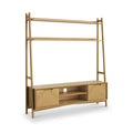 Valencia Oak 160cm Ladder Display TV Unit