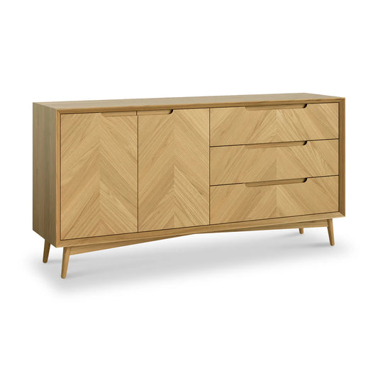 Valencia Oak Large Sideboard