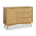 Valencia Oak Small Sideboard