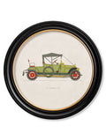 1912 VERMOREL 12/16 in Round Frame - Blythe Living