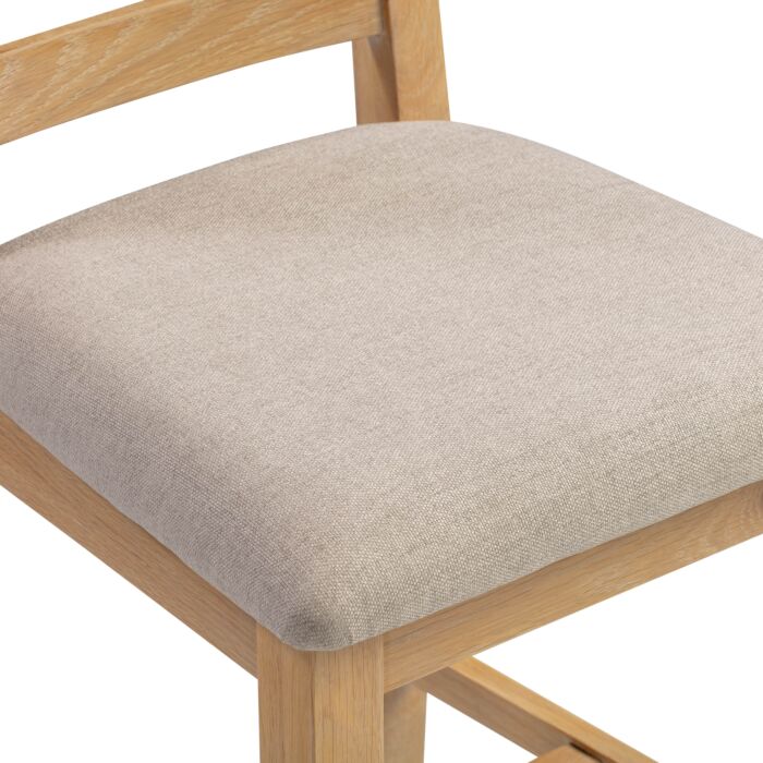 View Windsor Natural Oak Cross Back Chair