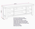 View Windsor Straight Oak TV Stand