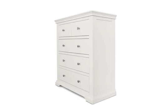 Winchester 4 Drawer Chest of Drawers - Soft White