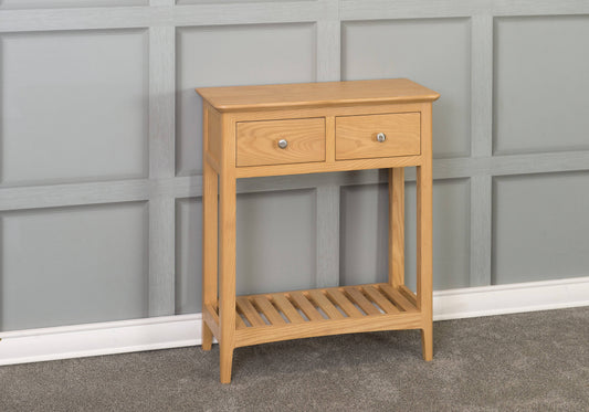 Welcoming Hudson 2 Drawer Console Table - Blythe Living