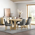 Cara Oak Charcoal Dining Chair - Blythe Living