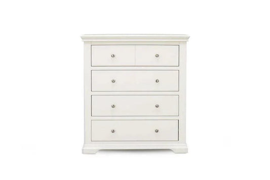 Winchester 4 Drawer Chest of Drawers - Soft White