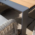 Maze - Jakarta Teak Extending 6 - 10 Seat Rectangular Dining Table
with 10 Oxford Heritage Rattan Dining Chairs - Blythe Living