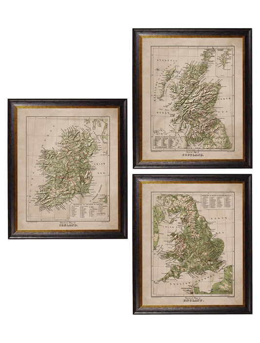 c.1880 Maps of The United Kingdom & Ireland - Blythe Living