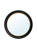 Round Mirror - Black and Gold - Blythe Living