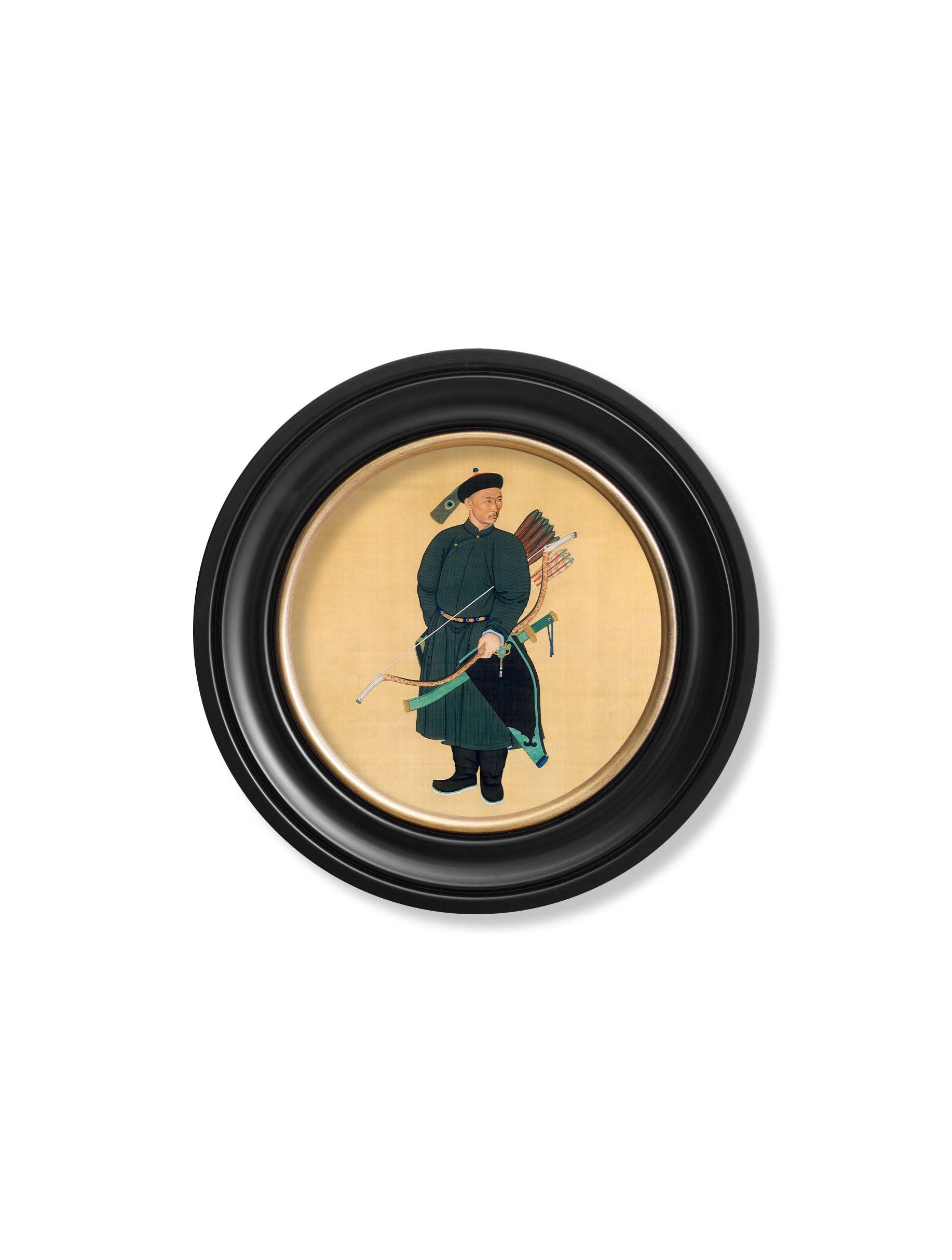c.1760 Portrait of the Imperial Bodyguard - Round - Blythe Living