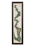 c.1834 Panoramic Map of the River Thames