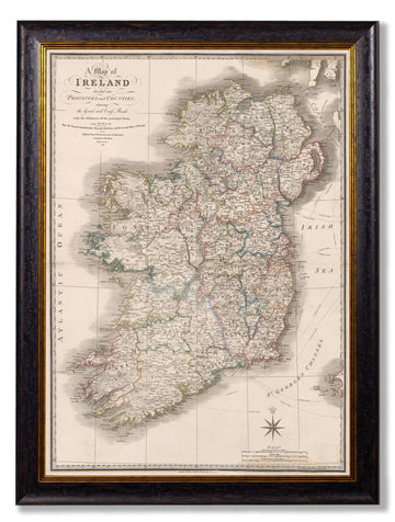 c.1838 Map of Ireland