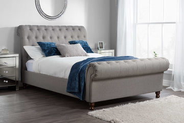 Castello Bed Grey