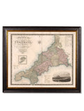 c.1830 County Maps of England - Blythe Living