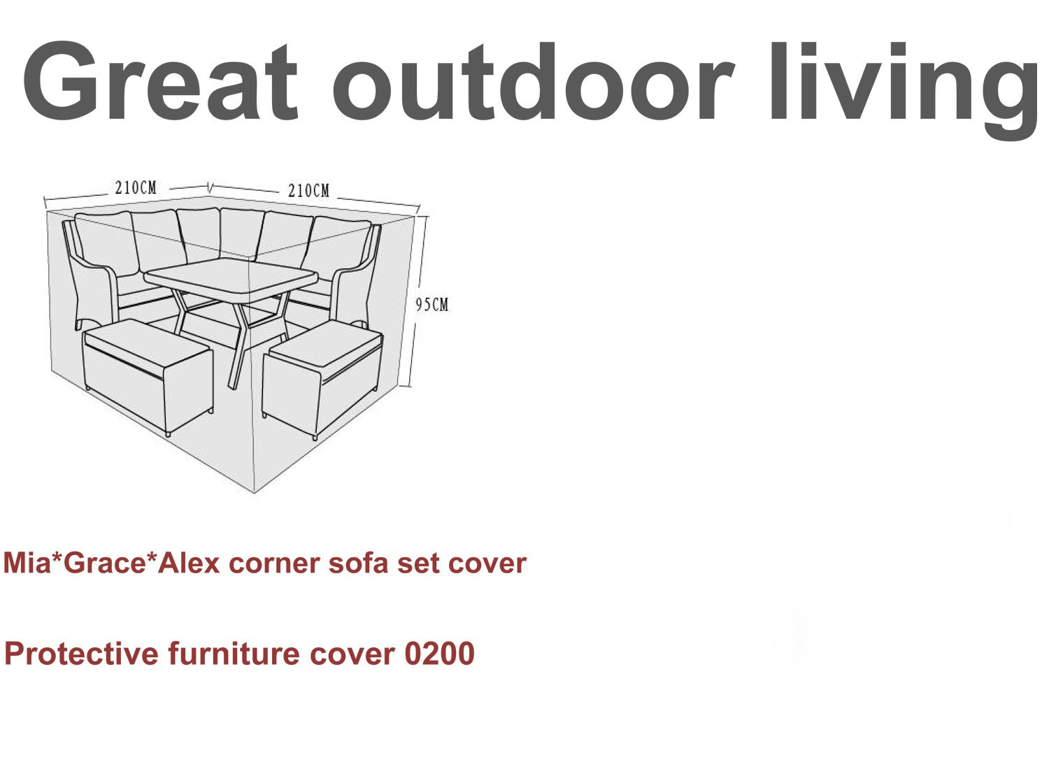 FURNITURE COVER - Mia/Alex Corner