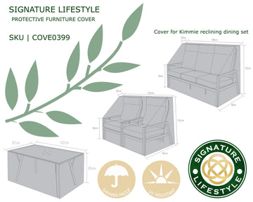 FURNITURE COVER - Kimmie reclining soft set
