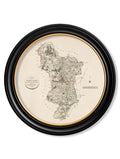 c.1806 County Maps of England - Round - Blythe Living