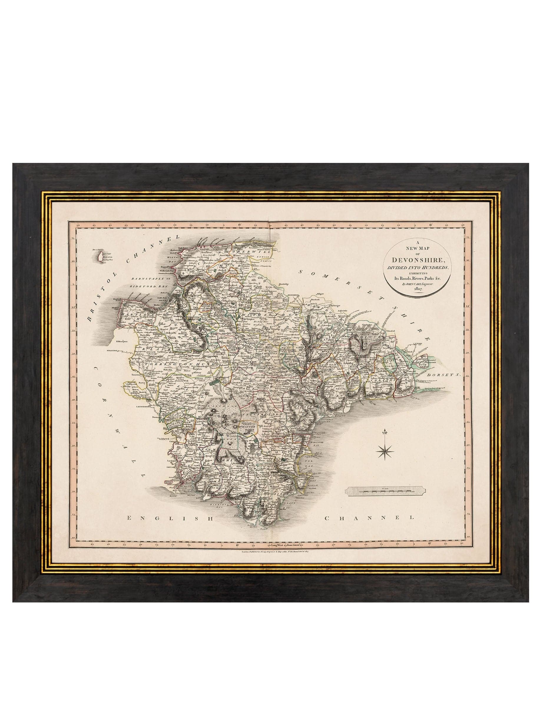 c.1806 County Maps of England - Blythe Living