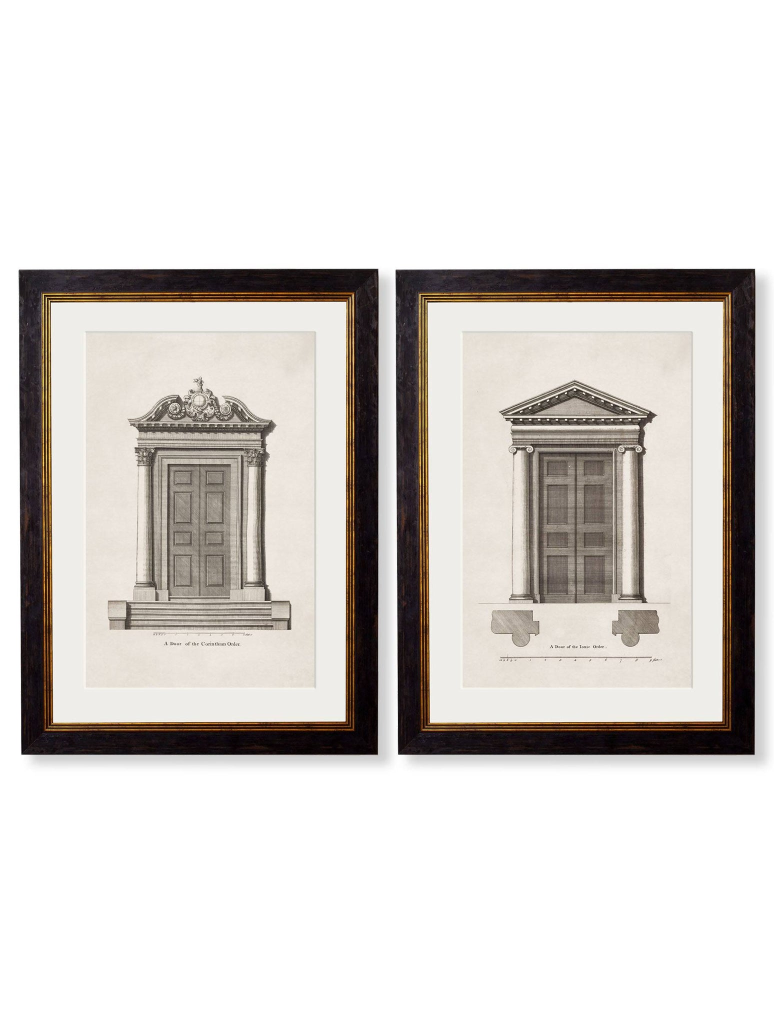 c.1756 Architectural Studies of Doors - Blythe Living