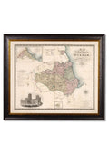 c.1830 County Maps of England - Blythe Living