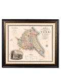 c.1830 County Maps of England - Blythe Living