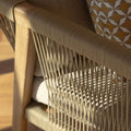 Maze - Martinique Rope Weave 3 Seat Sofa Set with 2 Lounge Armchairs & 2 Round Coffee Tables - Blythe Living
